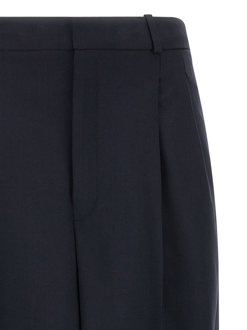 Polo Ralph Lauren Blue Wool Casual Pants Polo Ralph Lauren