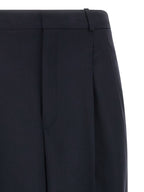 Polo Ralph Lauren Blue Wool Casual Pants Polo Ralph Lauren