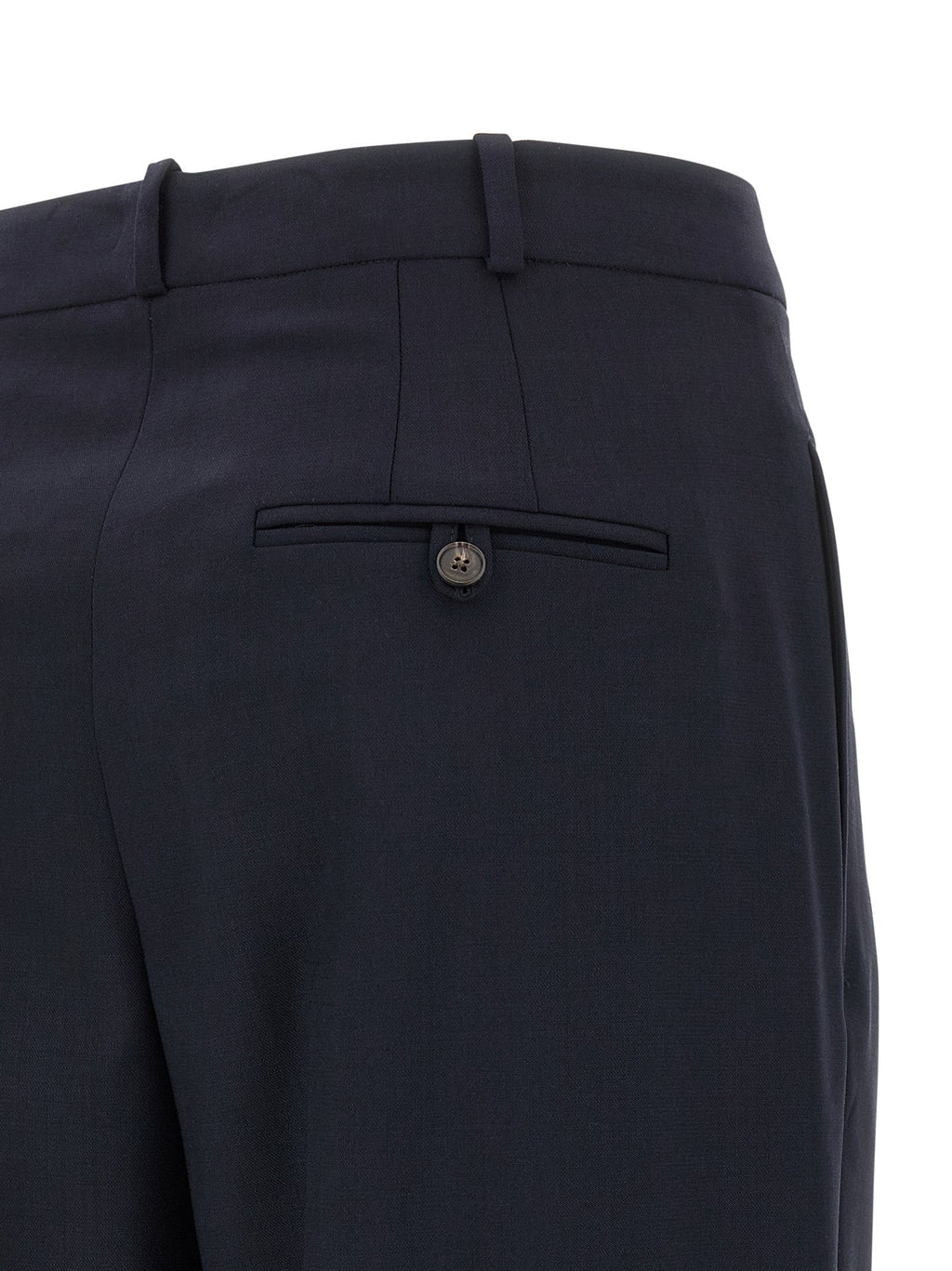 Polo Ralph Lauren Blue Wool Casual Pants Polo Ralph Lauren