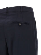 Polo Ralph Lauren Blue Wool Casual Pants Polo Ralph Lauren