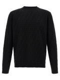 Fendi Black Cotton Cardigan Fendi