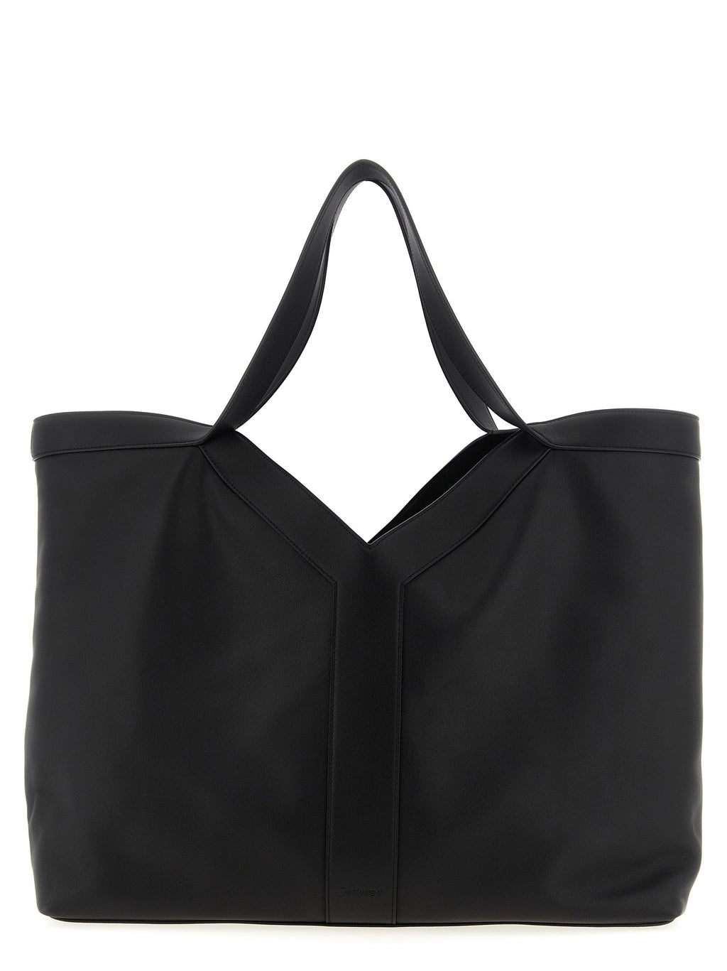 Saint Laurent Black Calfskin Tote Bag Saint Laurent