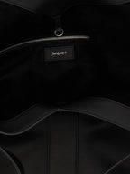 Saint Laurent Black Calfskin Tote Bag Saint Laurent