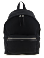 Saint Laurent Black Polyamide Backpack Saint Laurent