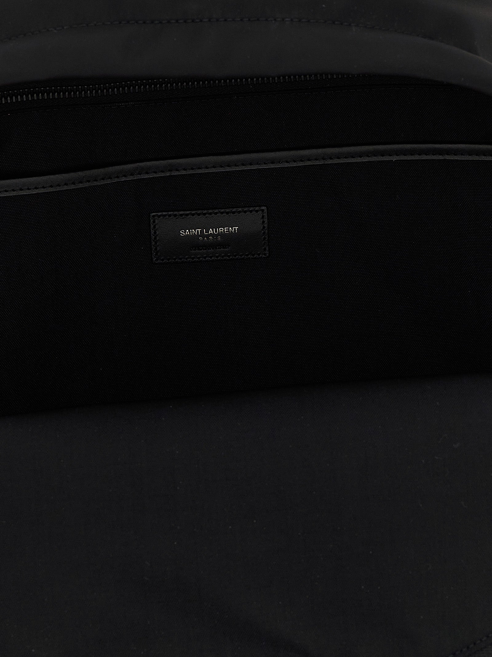 Saint Laurent Black Polyamide Backpack Saint Laurent