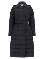 Burberry Black Polyamide Coat Burberry