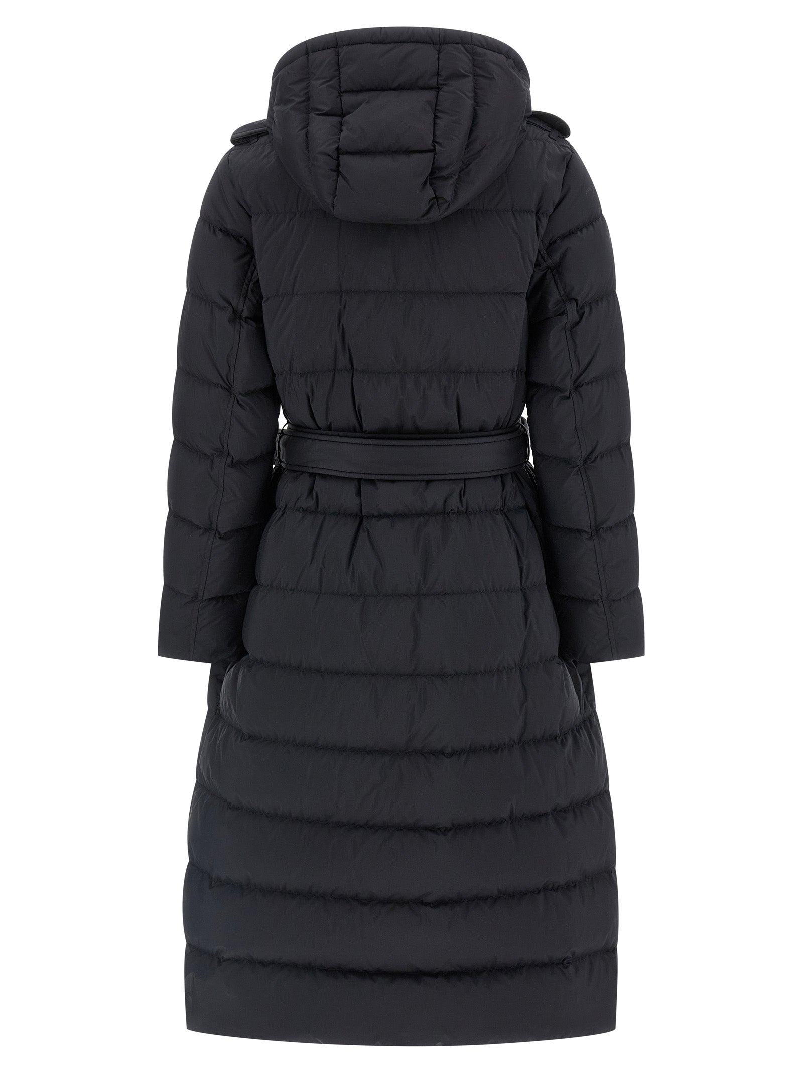 Burberry Black Polyamide Coat Burberry