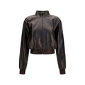 Gucci Brown Lamb Ovis Aries Aries Bomber Gucci