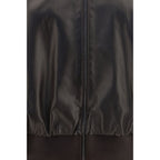 Gucci Brown Lamb Ovis Aries Aries Bomber Gucci