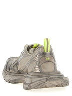 Balenciaga Gray Polyethylene Athletic Sneakers Balenciaga