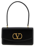 Valentino Garavani Black Calfskin Shoulder Bag Valentino Garavani