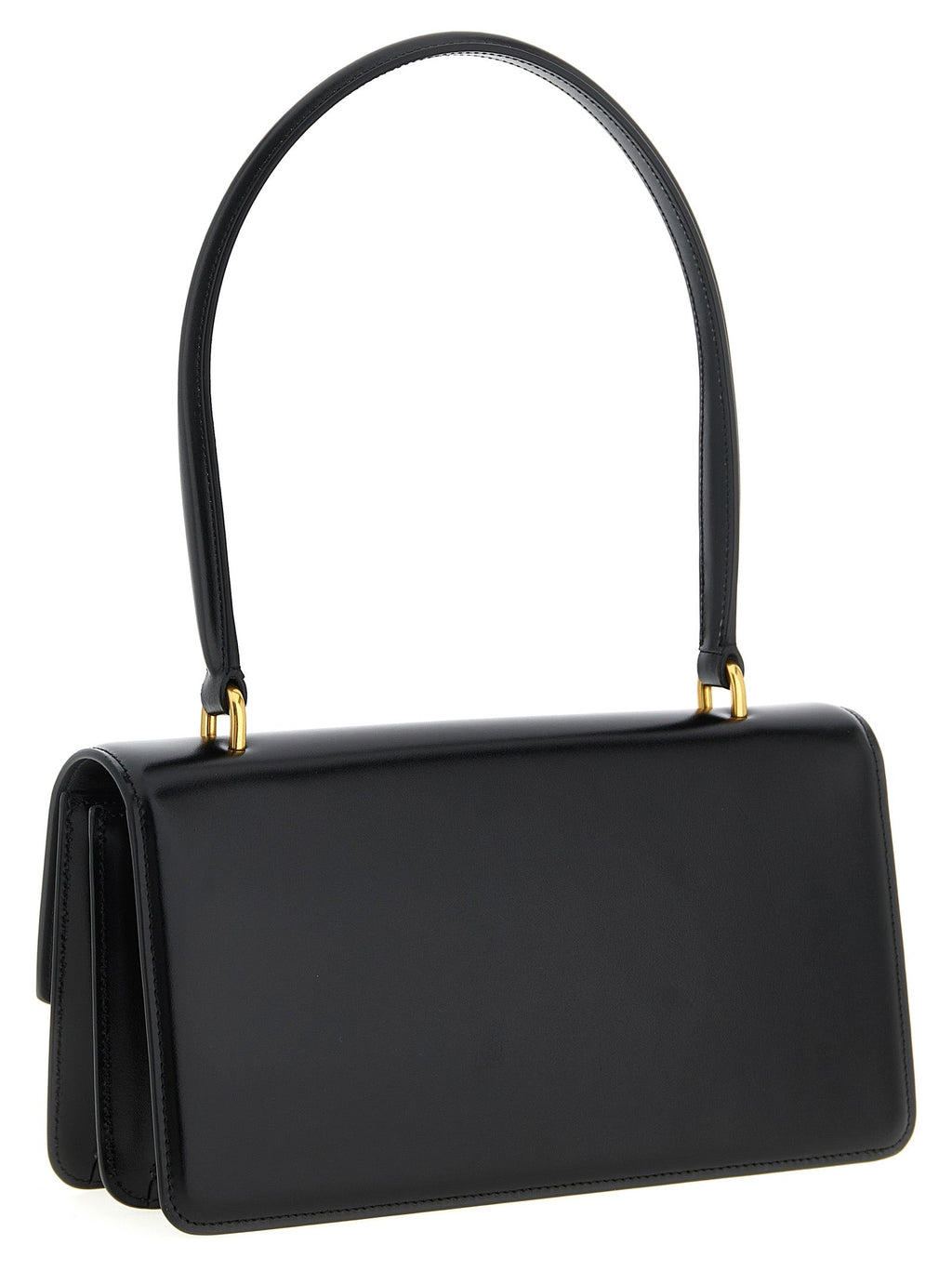 Valentino Garavani Black Calfskin Shoulder Bag Valentino Garavani