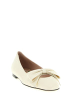 Valentino Garavani White Leather Ballet Flats Valentino Garavani