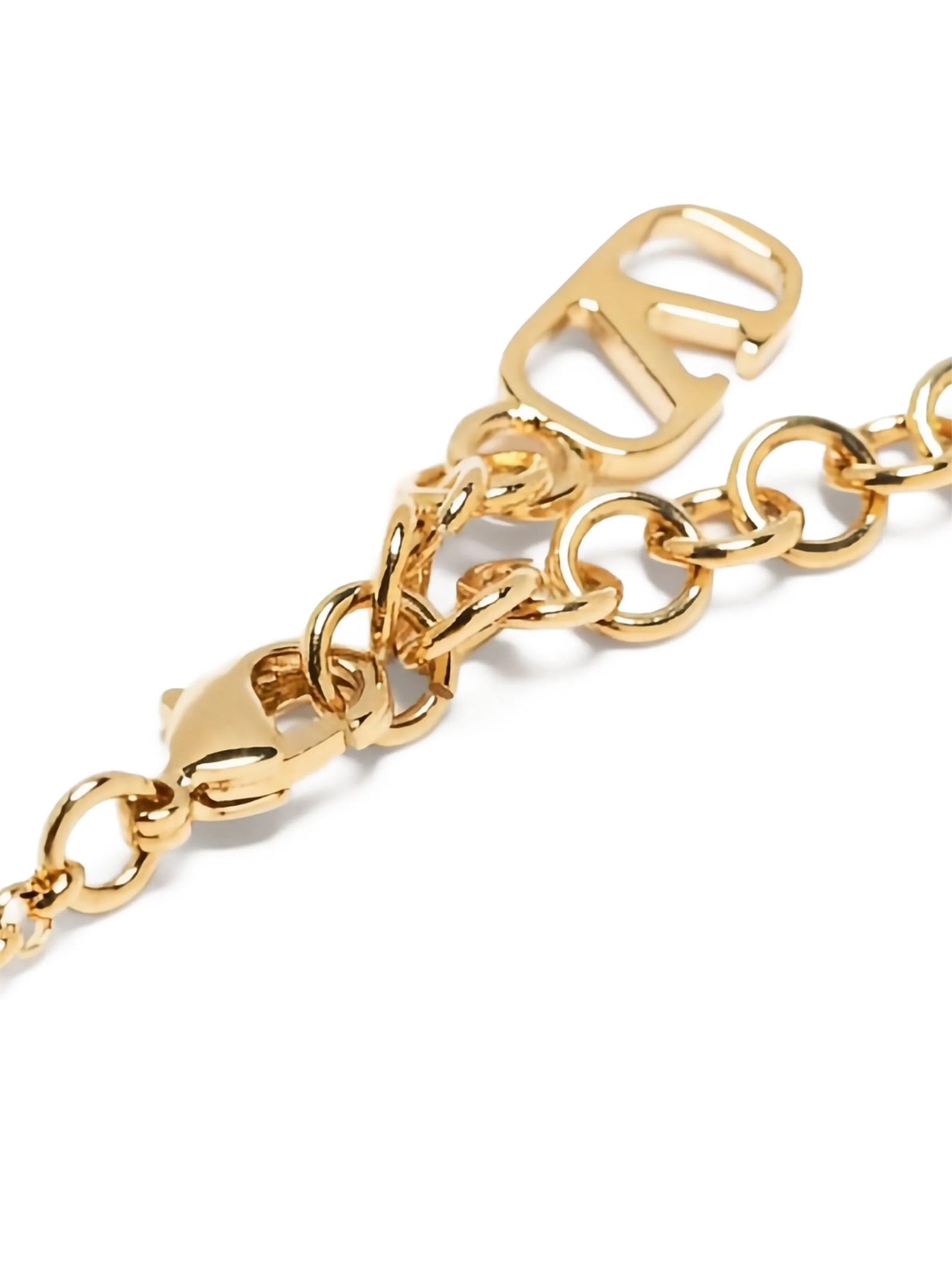 Valentino Garavani Gold Stainless Steel Bracelet Valentino Garavani