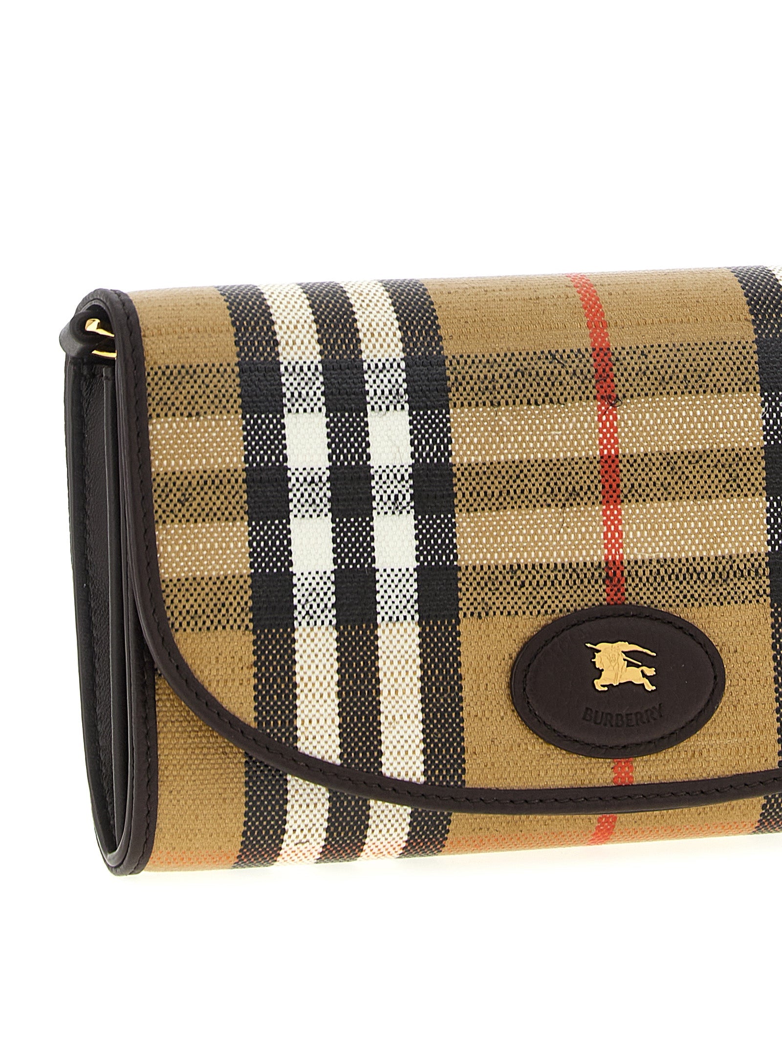 Burberry Multicolor Cotton Cardholder Burberry