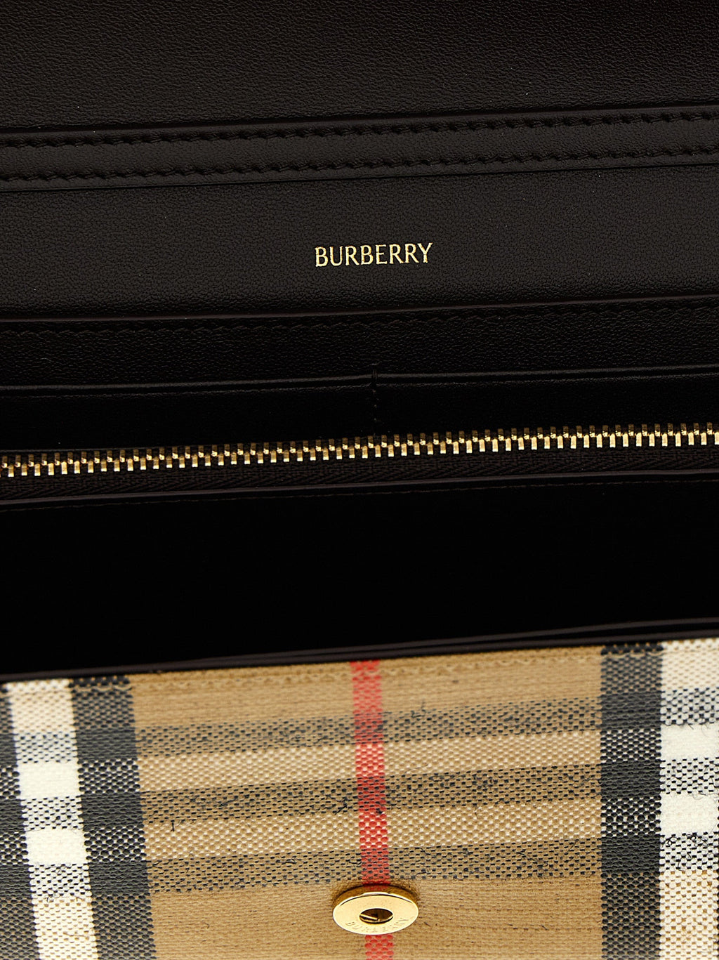 Burberry Multicolor Cotton Cardholder Burberry
