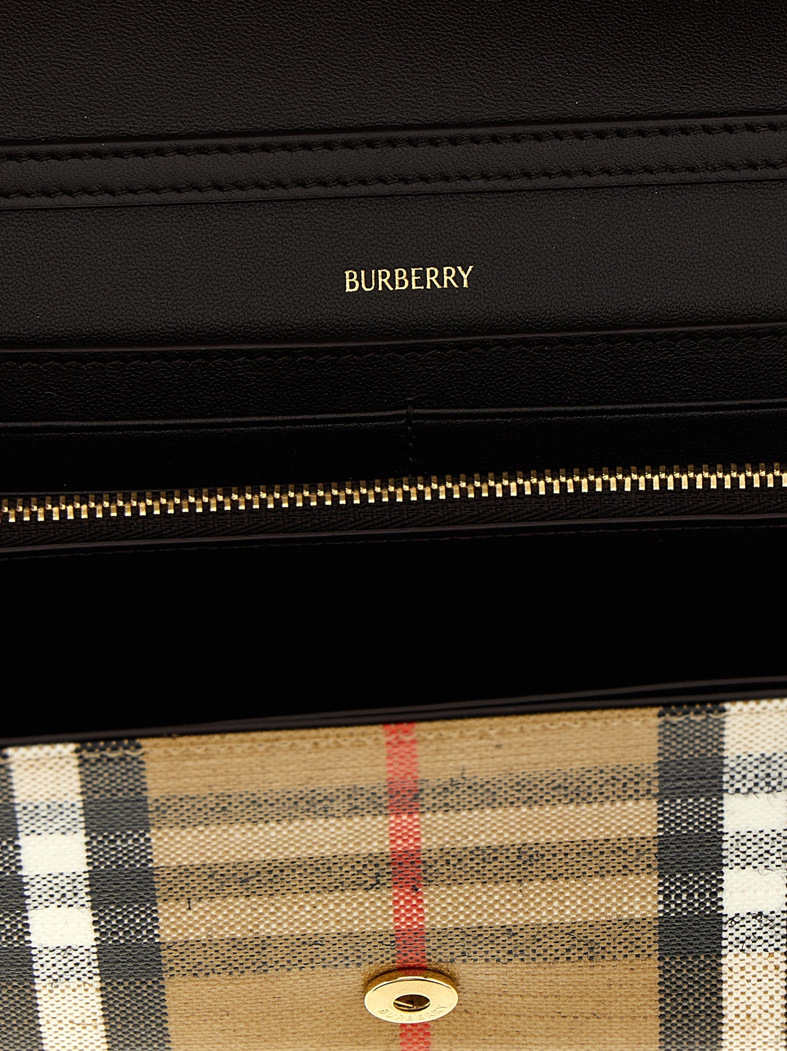 Burberry Multicolor Cotton Cardholder Burberry