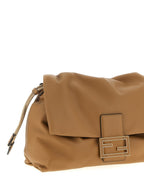 Fendi Beige Lamb Leather Shoulder Bag Fendi