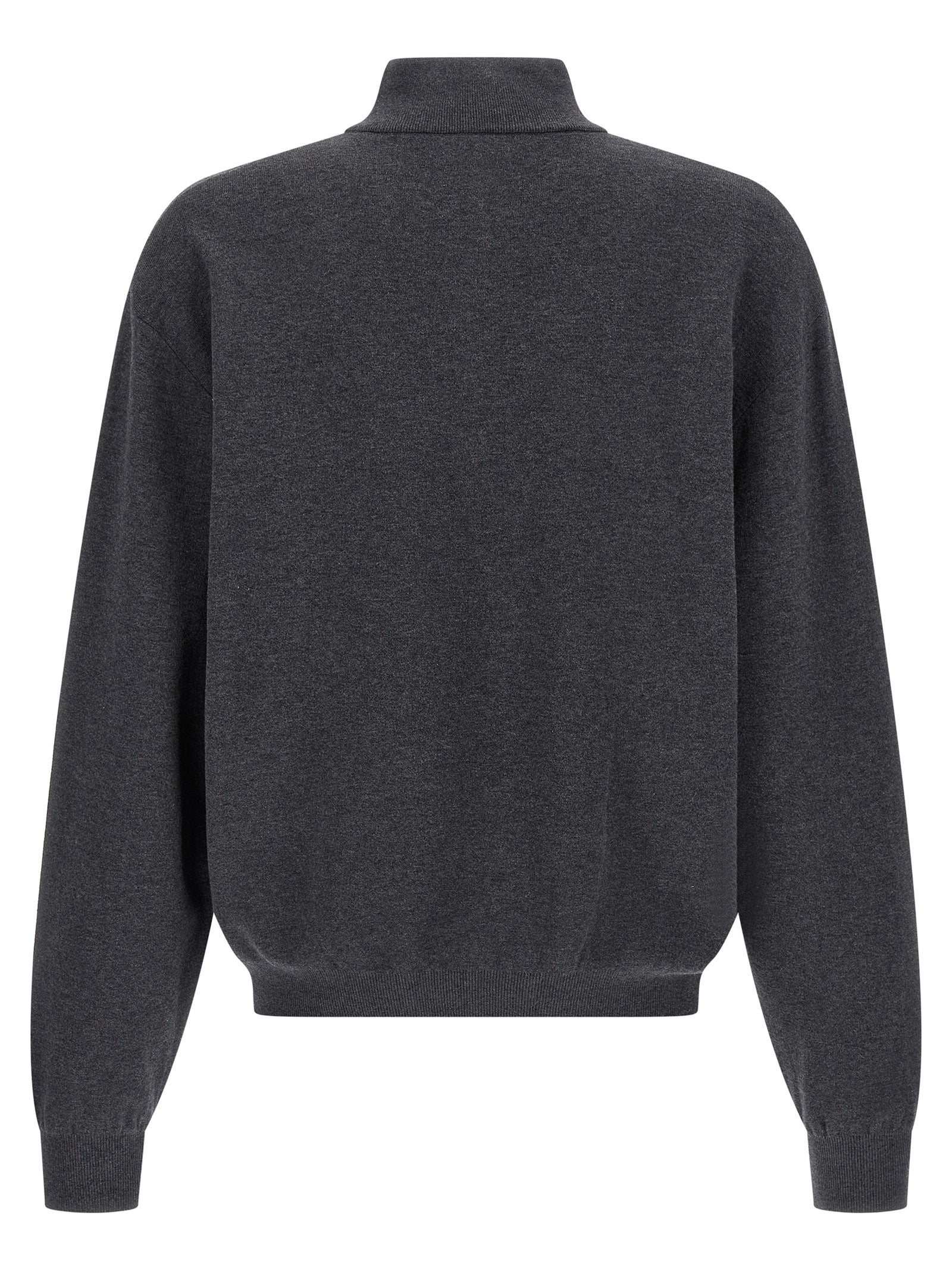 Balenciaga Gray Cotton Cardigan Balenciaga