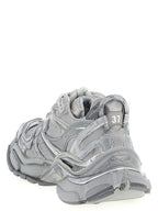 Balenciaga Gray Polyethylene Athletic Sneakers Balenciaga