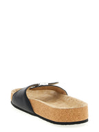 Balenciaga Black Calfskin Slides Balenciaga