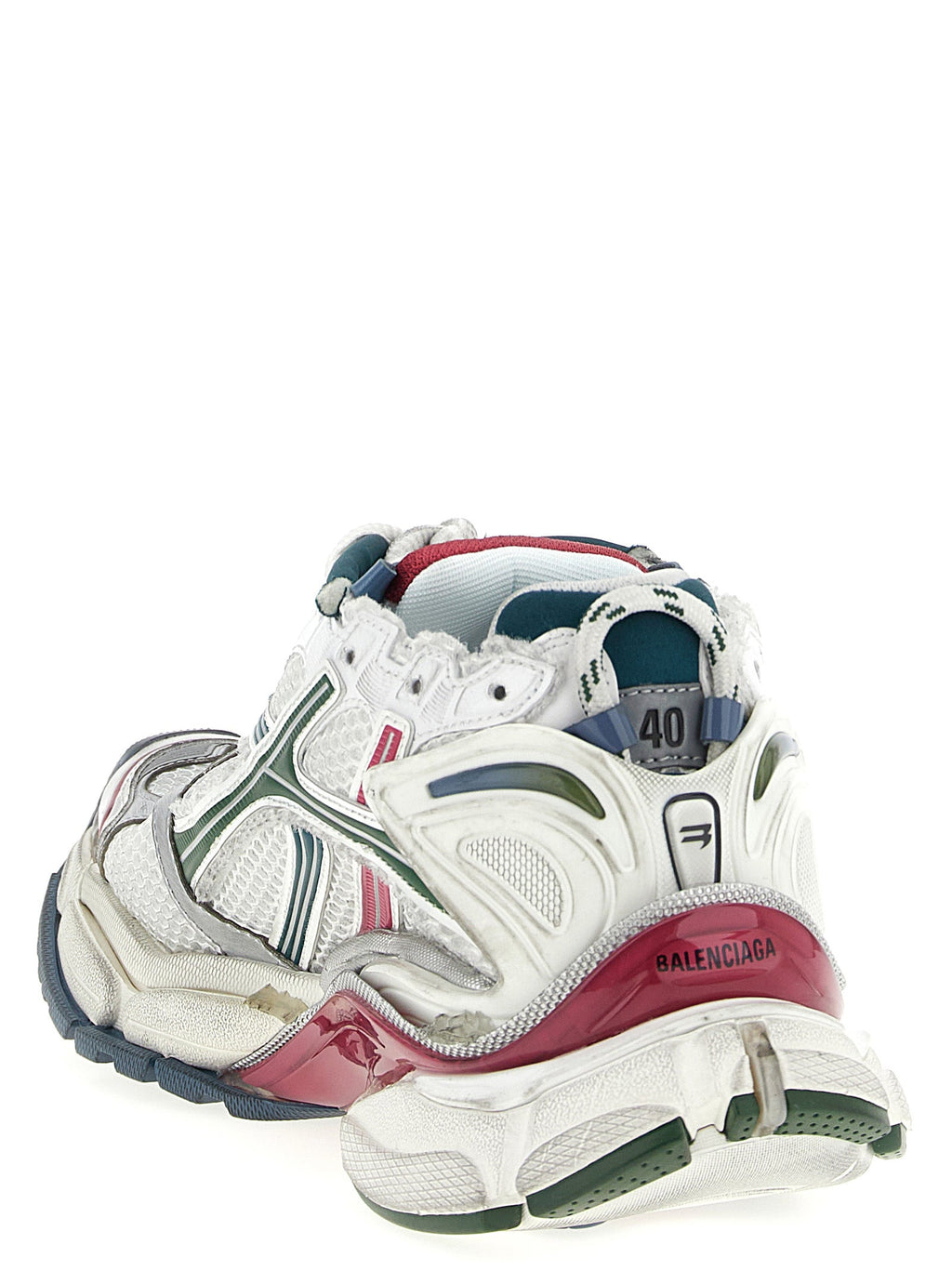 Balenciaga Multicolor Polyethylene Athletic Sneakers Balenciaga