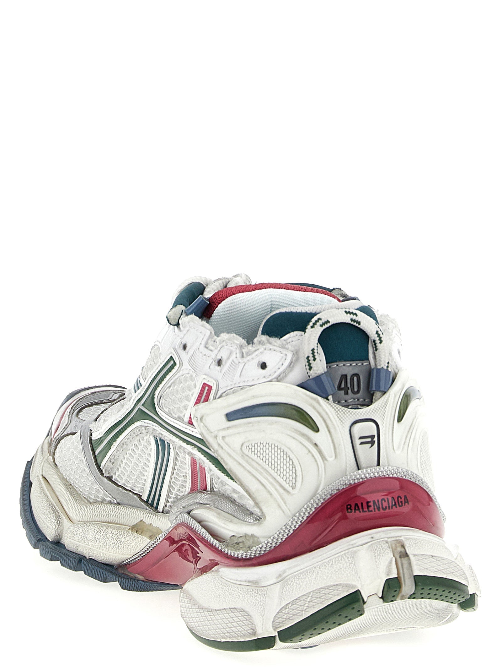 Balenciaga Multicolor Polyethylene Athletic Sneakers Balenciaga