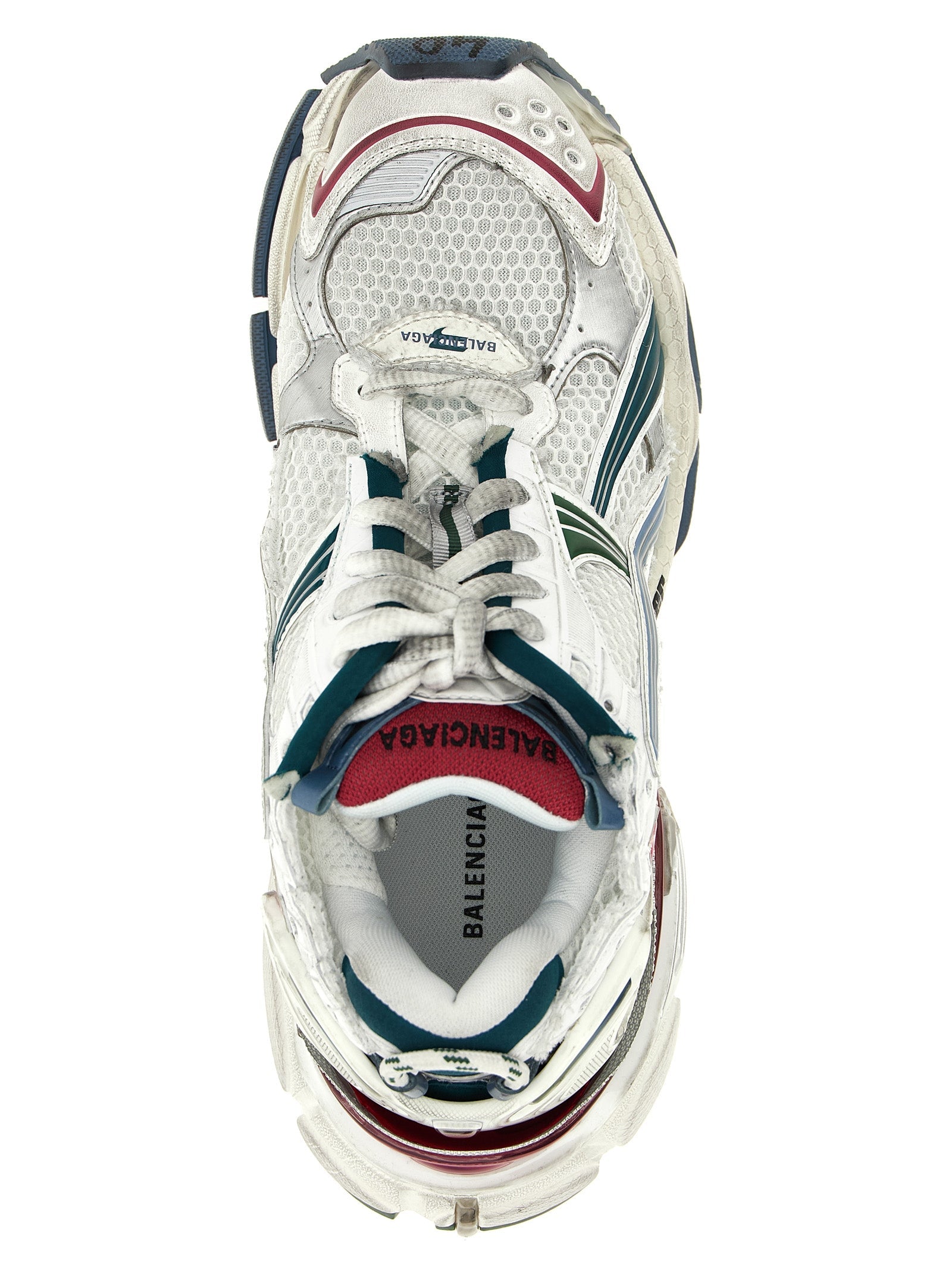 Balenciaga Multicolor Polyethylene Athletic Sneakers Balenciaga