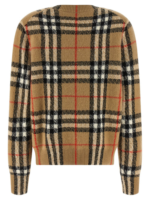 Burberry Beige Cashmere Cardigan Burberry