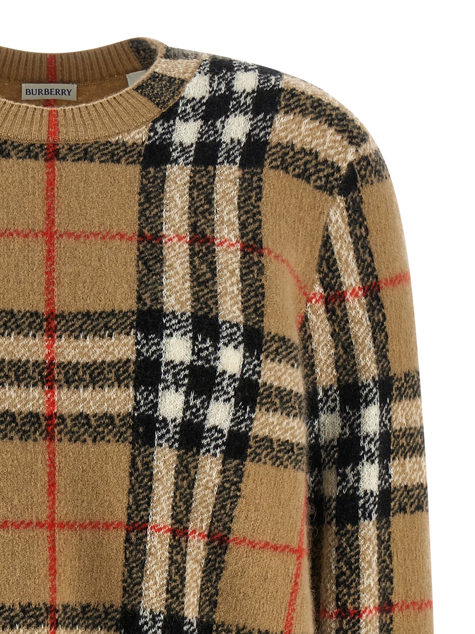 Burberry Beige Cashmere Cardigan Burberry