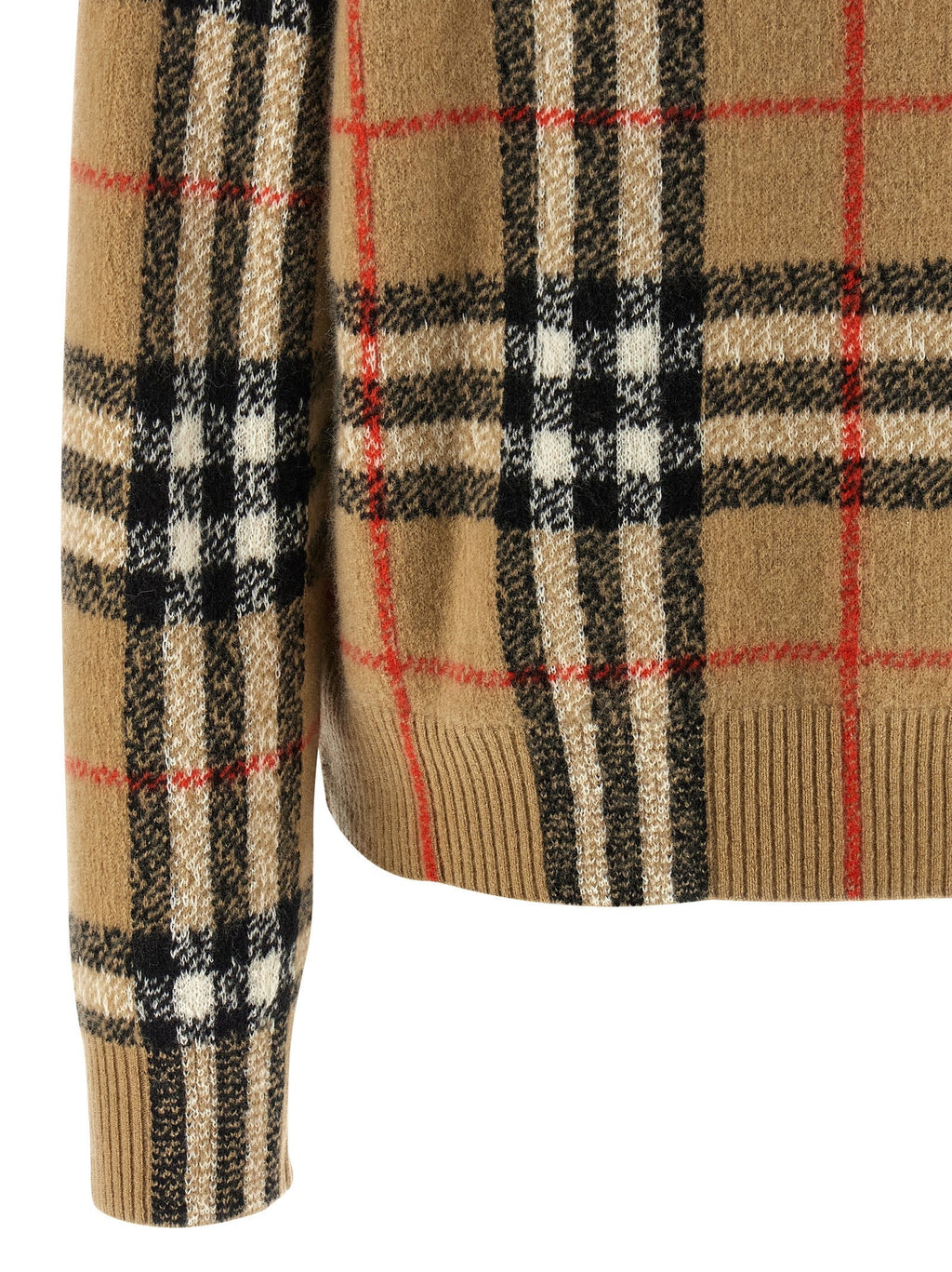 Burberry Beige Cashmere Cardigan Burberry
