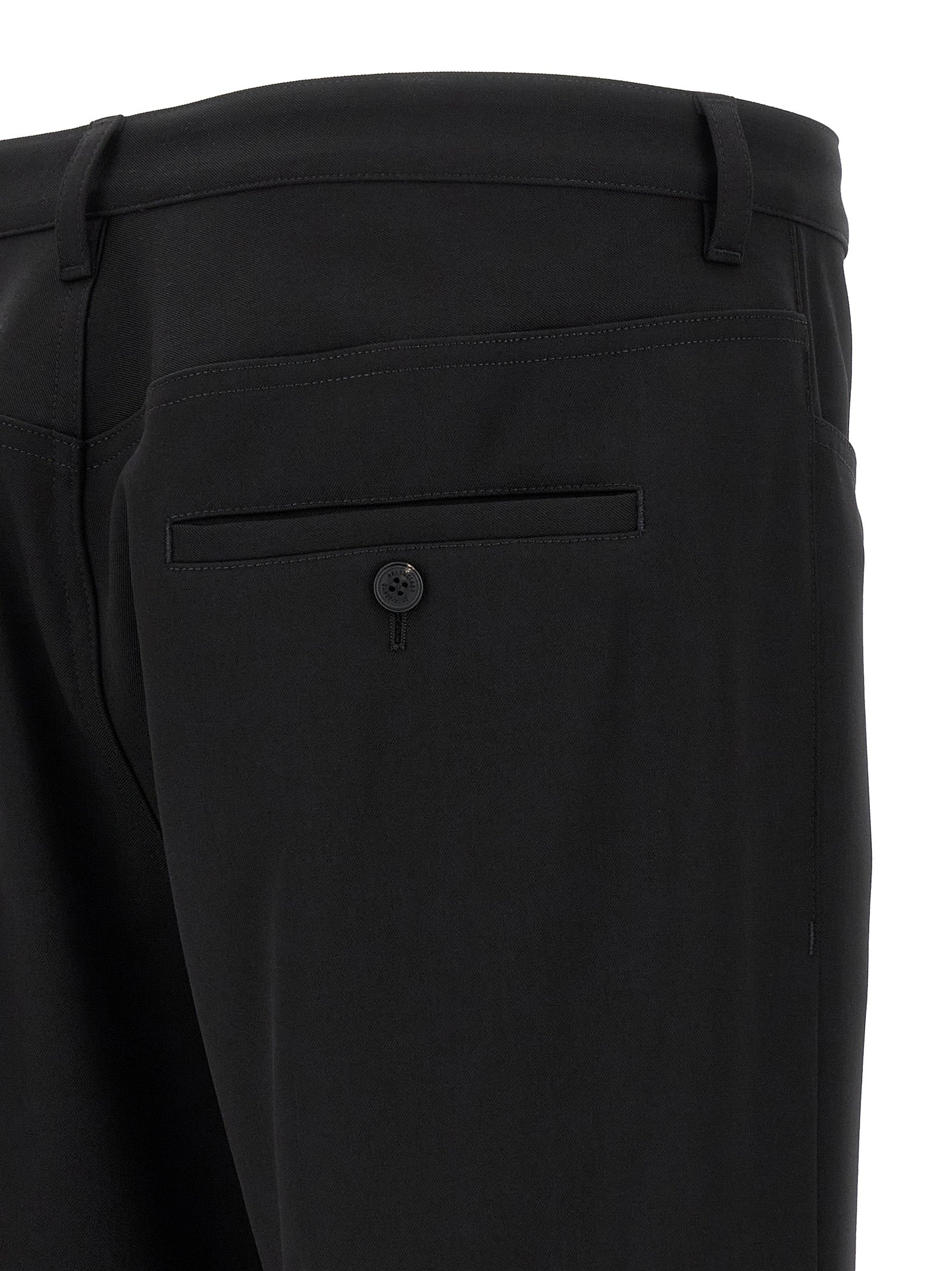 Balenciaga Black Wool Dress Pants Balenciaga