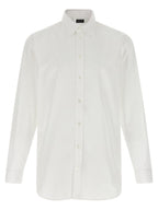 Balenciaga White Cotton Blouse Balenciaga
