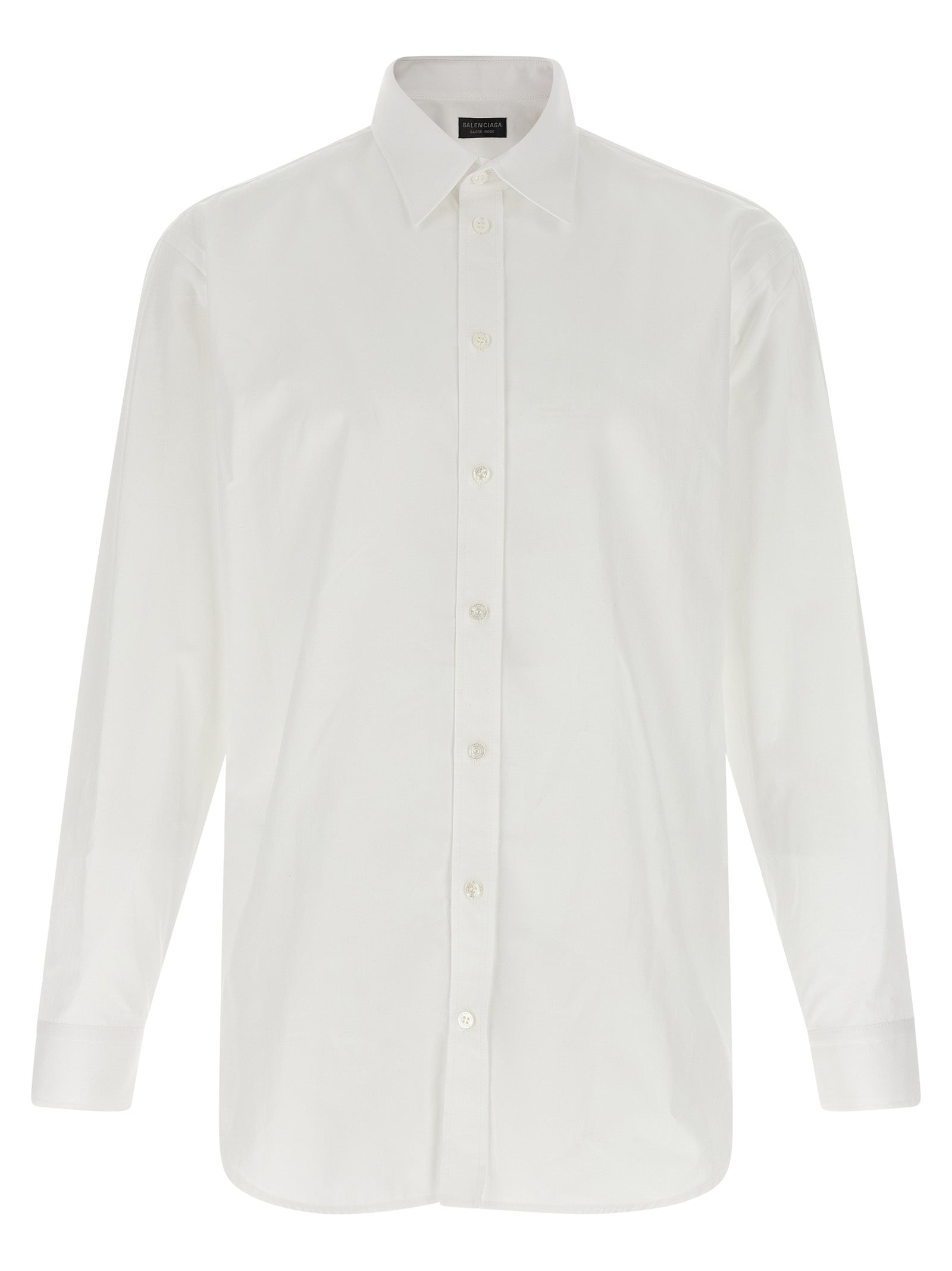 Balenciaga White Cotton Blouse Balenciaga