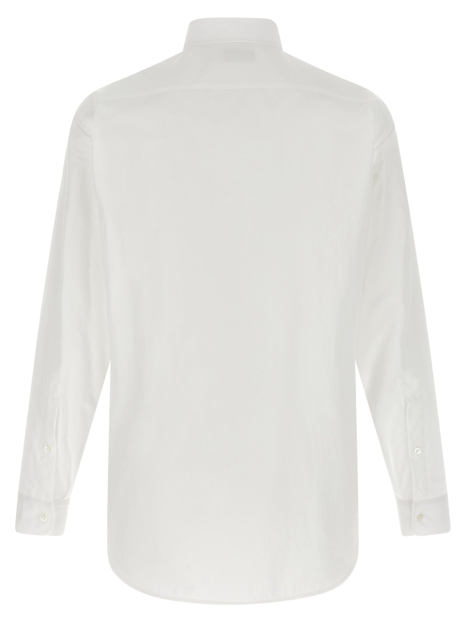 Balenciaga White Cotton Blouse Balenciaga