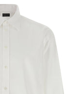 Balenciaga White Cotton Blouse Balenciaga
