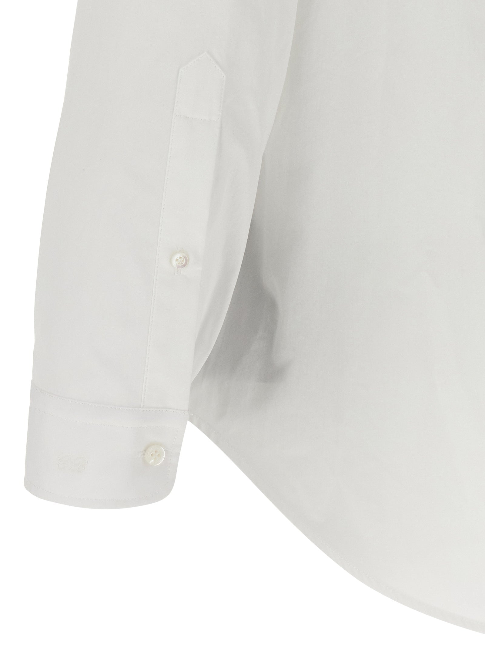 Balenciaga White Cotton Blouse Balenciaga