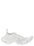 Balenciaga White Polyester Athletic Sneakers Balenciaga