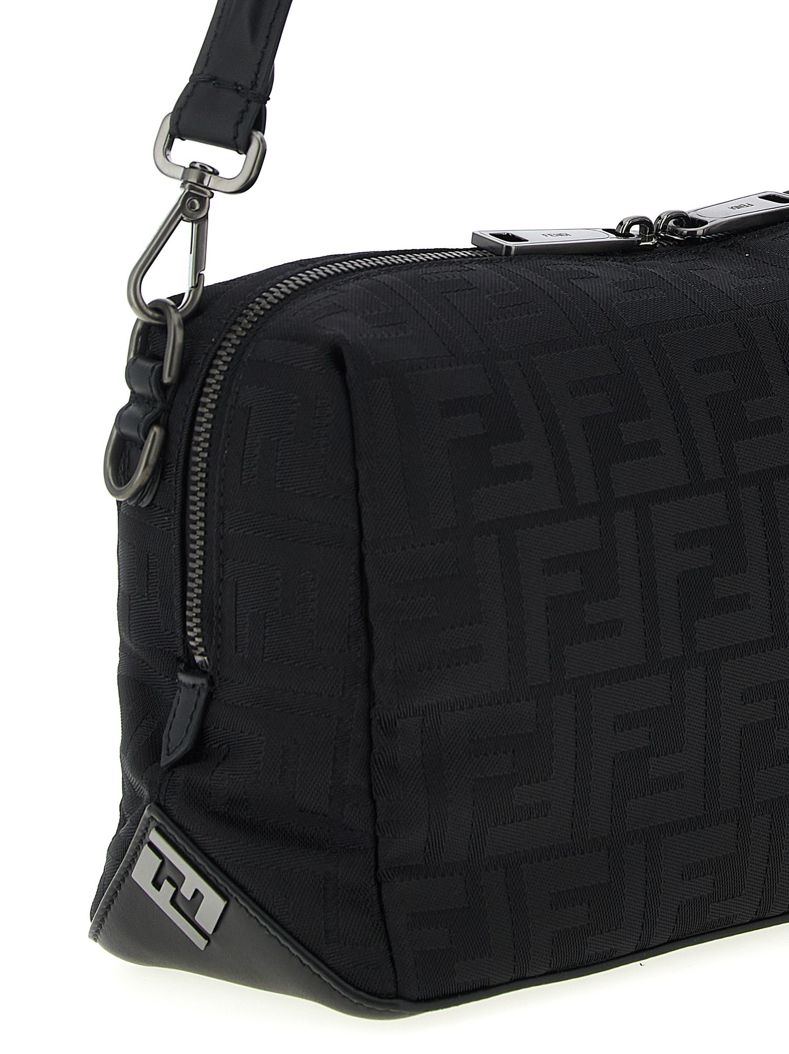 Fendi Black Polyamide Shoulder Bag Fendi