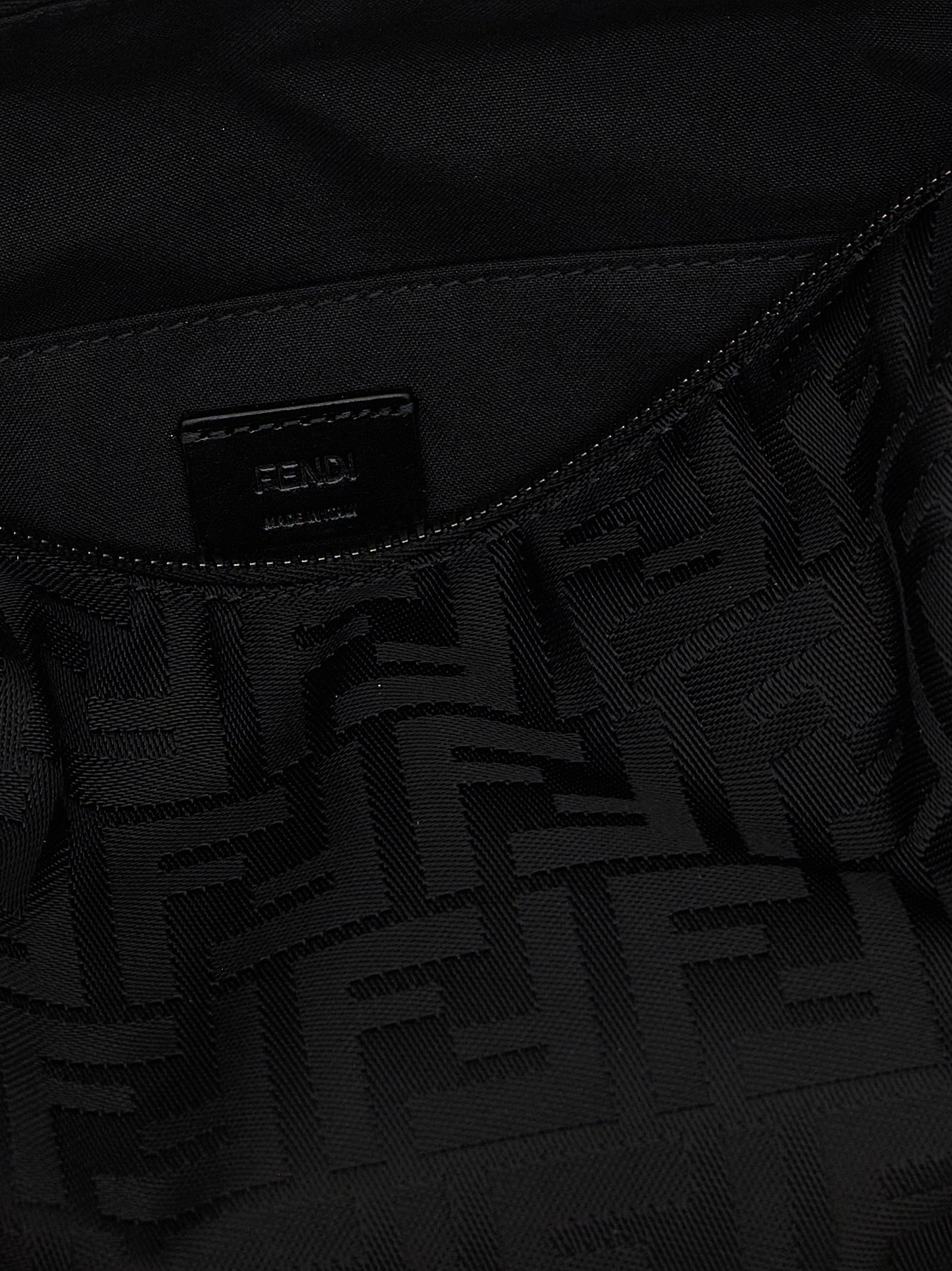 Fendi Black Polyamide Shoulder Bag Fendi