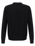 Fendi Black Virgin Wool Cardigan Fendi