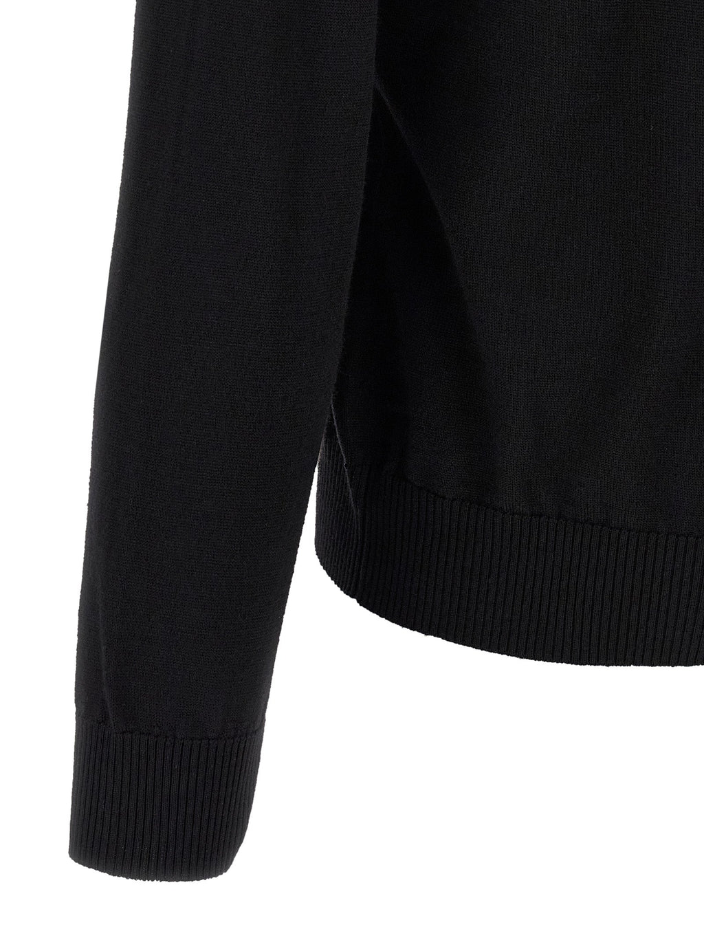 Fendi Black Virgin Wool Cardigan Fendi