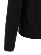 Fendi Black Virgin Wool Cardigan Fendi