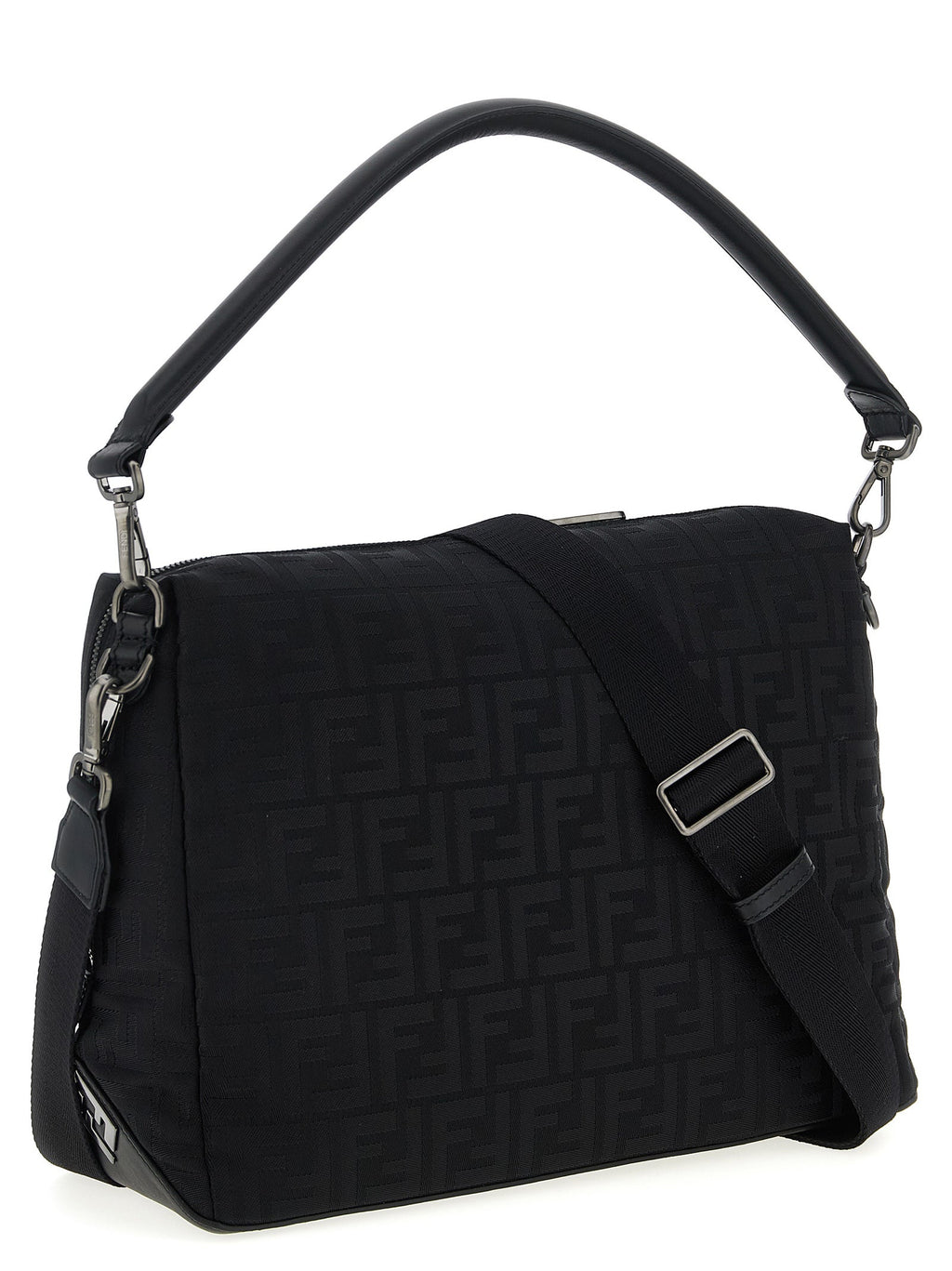 Fendi Black Polyamide Shoulder Bag Fendi