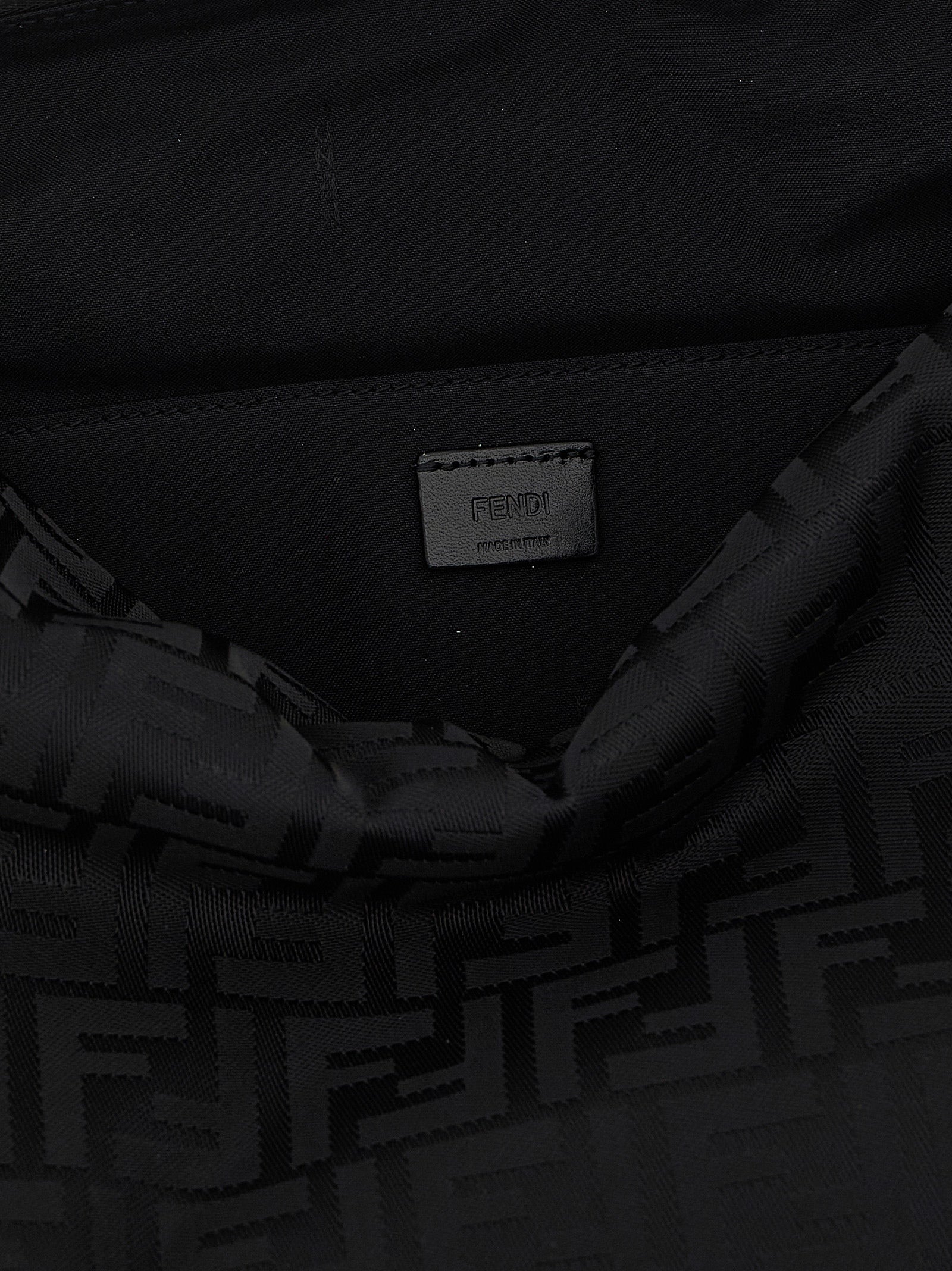 Fendi Black Polyamide Shoulder Bag Fendi