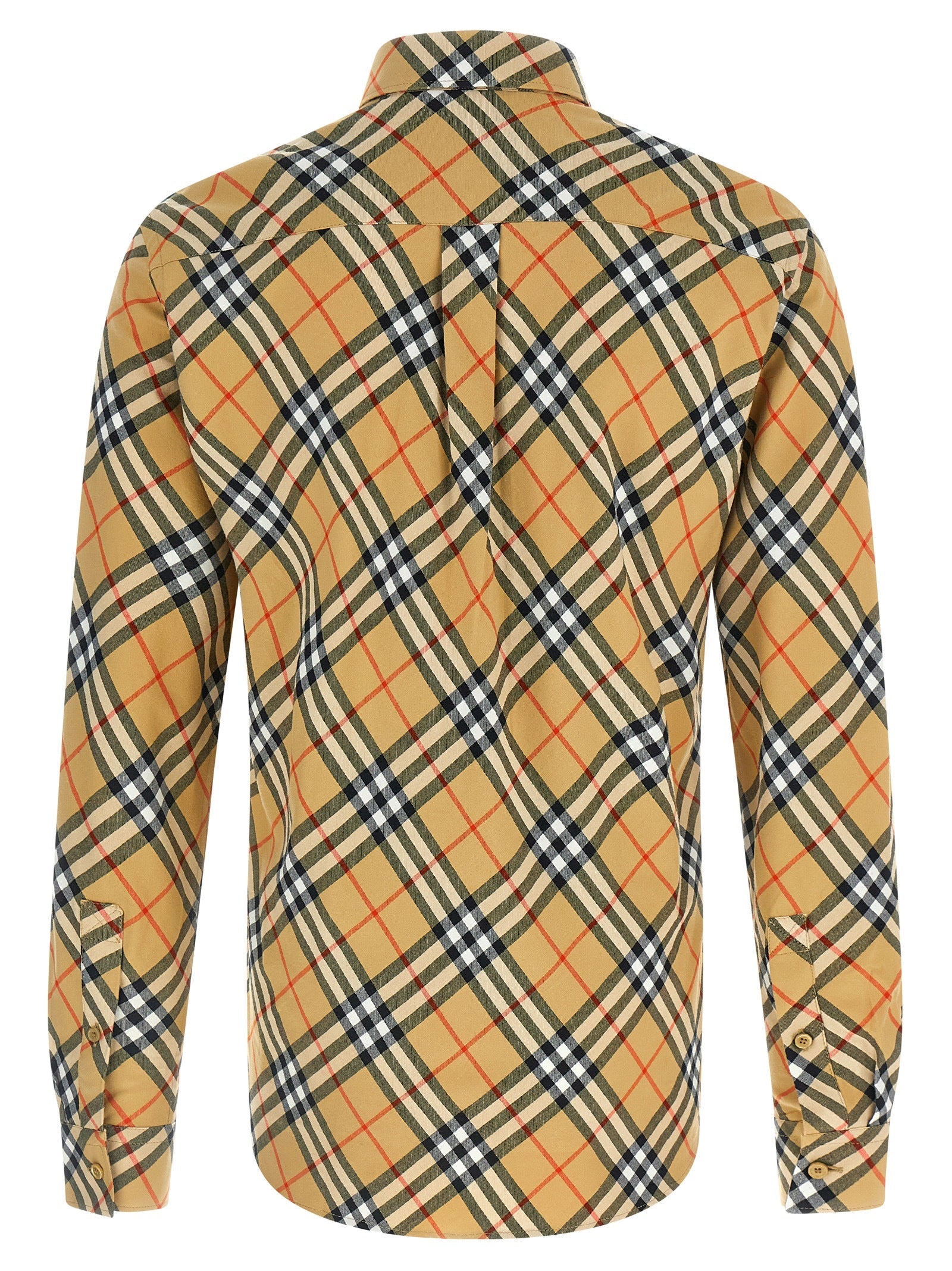 Burberry Beige Cotton Blouse Burberry