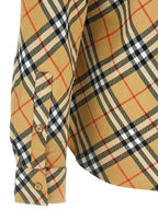 Burberry Beige Cotton Blouse Burberry
