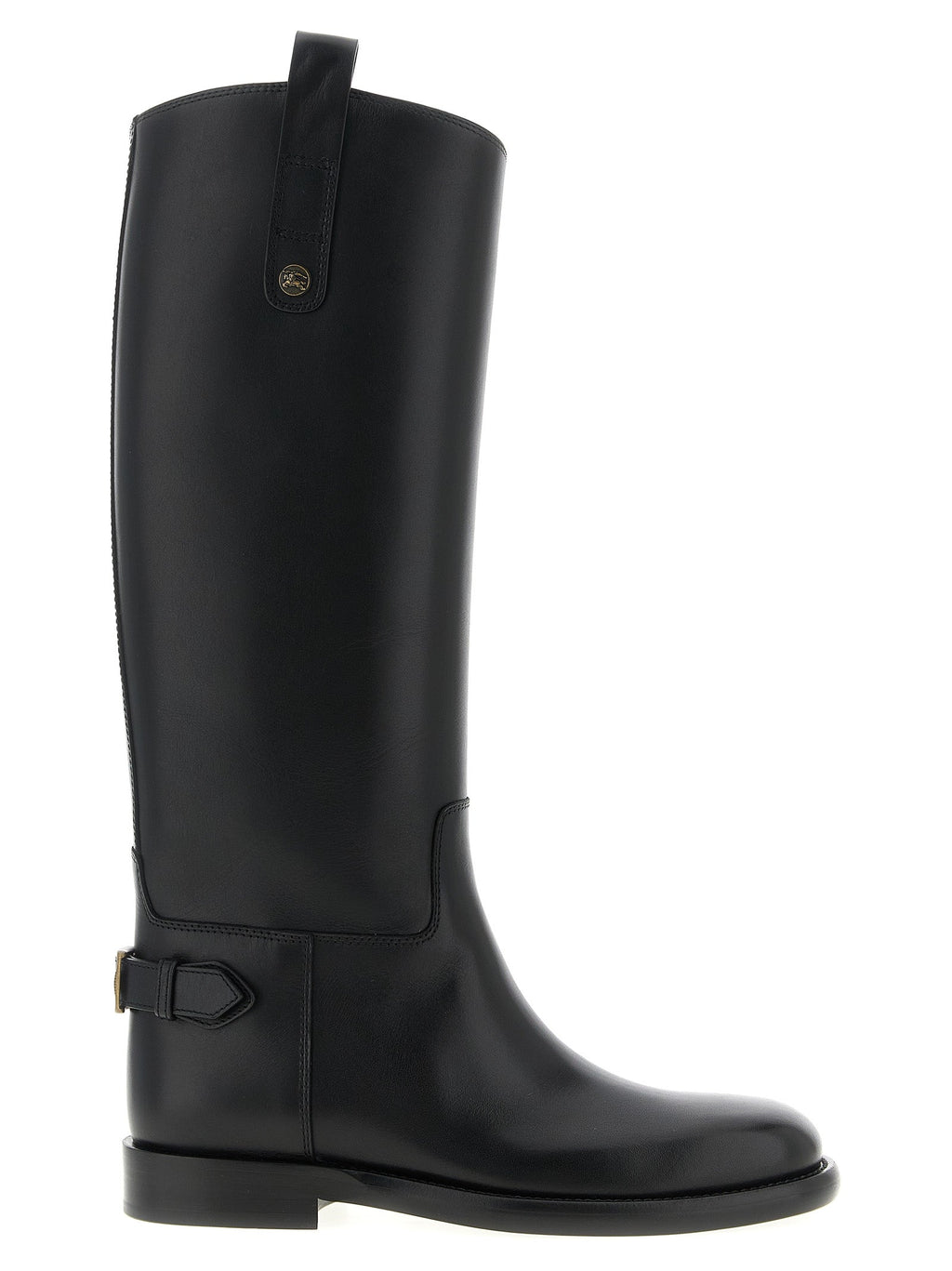 Burberry Black Calfskin Over The Knee Burberry