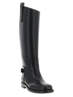 Burberry Black Calfskin Over The Knee Burberry