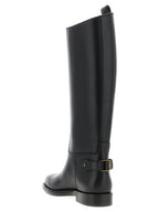 Burberry Black Calfskin Over The Knee Burberry